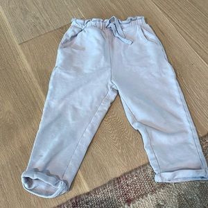 Zara girls jogger pants.
